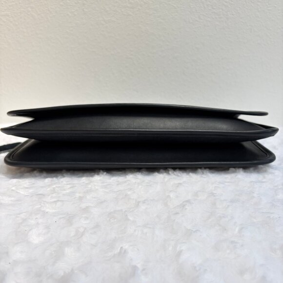 Vintage Coach Envelope Clutch 9550 in Navy Leather - NYC made 1977 - EVC - Rare - Picture 4 of 15